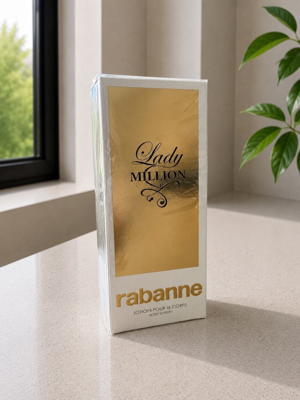 $62 New Rabanne Lady Million Body Lotion 6.8 oz 200mL Factory Sealed